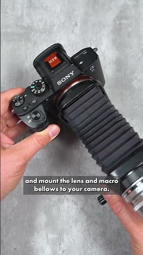 Macro Bellows for Macro Photography #macrophotography #photography