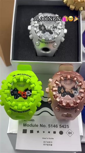 Alien G-shock are Available as seen comes with exact box and bag 🛍🌚 Price: 35,000NGN #gshockoriginal #goviral #fypシ #makemefamous