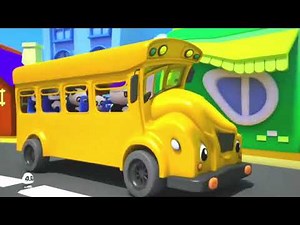 Wheels On The Bus 🚌 | High-Energy Rhyme Remix That Never Stops