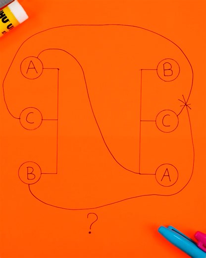 Tricky Line Puzzle | Magic Hands Creations