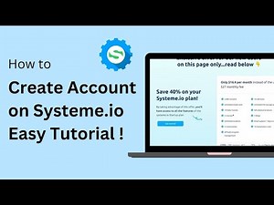 How To Register Systeme.io Account !