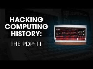 Hacking Computing History 1969: First DEC PDP-11. Replica Kit from Obsolescence Guaranteed.