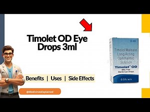 Timolet OD Eye Drops Uses | Side Effects & Dosage