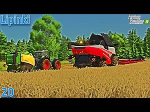 HARVESTING TRITICALE FOR THE FIRST TIME EVER | Lipinki | EP 20 | Farming Simulator 25