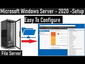 How to Setup File Server on Windows Server 2022 || Microsoft Server 2022