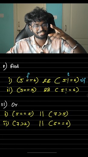 Thanish Rishi on Instagram: "How short circuit works in logical operators | Code thanish tamil #javatamil #TamilNadu #javatutorials #TamilCoding #LearnJava #TamilTech #CodingInTamil #TechInTamil #TamilDevelopers #JavaProgramming #TamilCommunity #TechTutorials #ProgrammingInTamil #TamilLovers #javatamilvideotutorial #TamilLearners #JavaLearning #Javasecrets #CareerInTech"