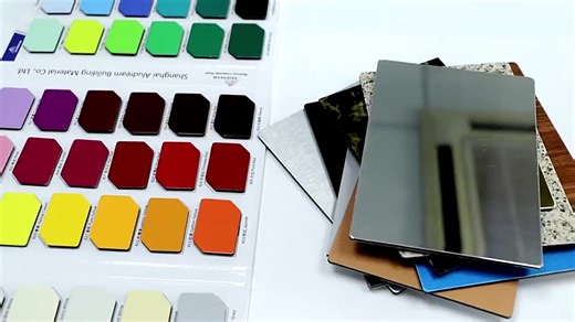 PVDF Coated Alucobond Aluminum Composite Panels for Outdoor Curtain Walls Doors Eye-Catching Signage with Fireproof Features