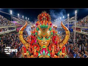 WATCH: Rio Carnival 2026 Explodes with Color at Vem Cá Minha Flor Street Parade | AQ15
