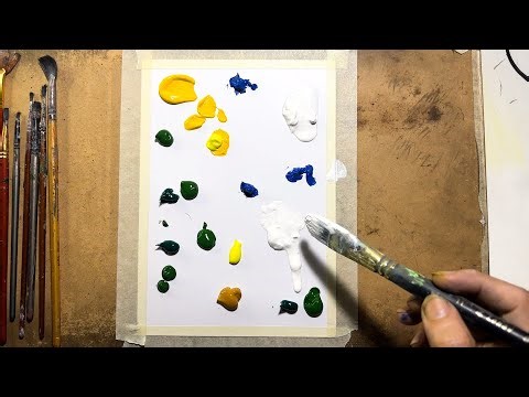 #156 Acrylic Landscape Painting | Easy Forest Path Tutorial for Beginners