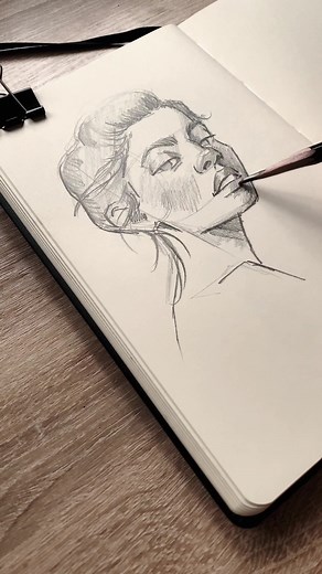 Portrait Drawing Sketchbook Tips and Ideas