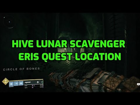 Hive Lunar Scavenger Location for "Memory of Eriana-3" Eris Quest | Destiny 2