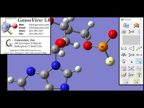 Gaussian tutorial-1|Structure Builder| #computational #chemistry @MajidAli2020
