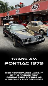1979 Trans Am Pontiac #pontiac #transam #classic #musclecar | Car Buddie Malaysia