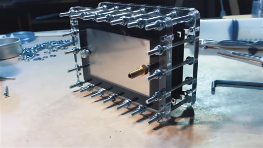 Making a simple hydrogen generator from scratch