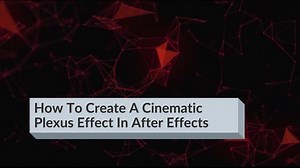TUTORIAL: How To Create A Cinematic Plexus Effect In After Effects. https://bit.ly/3eoF7uj #aescripts #aftereffects #plexusAE | aescripts