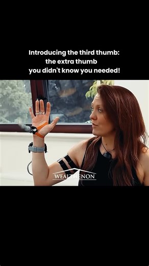 Temple of Wealth, Money & Business on Instagram: "Researchers at the MRC Cognition and Brain Sciences Unit tested Dani Clode’s robotic “Third Thumb” at the Royal Society Summer Exhibition. Visitors adapted to the device quickly, highlighting how intuitive human–robot integration can be. The study underscores the importance of testing emerging technologies across diverse groups to ensure inclusivity and real-world usability. Follow for daily breakthroughs at the intersection of AI and technology.