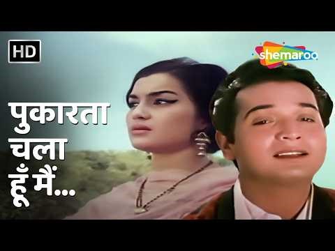 Pukarta Chala Hoon Main | Mere Sanam (1965) | Mohammed Rafi Hits | Asha Parekh, Biswajit Chatterjee