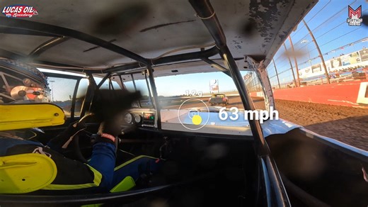 Ride along with Devon Jobin in his USRA Stock Car at the Lucas Oil Speedway during the USRA Nationals on 10/4/2025 | Mathis Media
