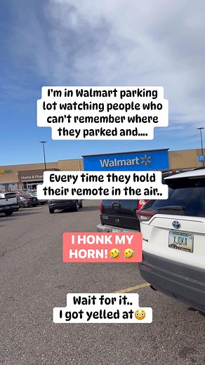 13K views · 87 reactions | In the Walmart parking lot honking my horn…until this happened..so many Karen’s out there..來 | Lisa Ann Lopez | Facebook