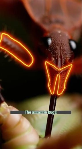 This Assassin Bug's Venom Forces Prey Into Fatal Frenzy - Wildlife Facts