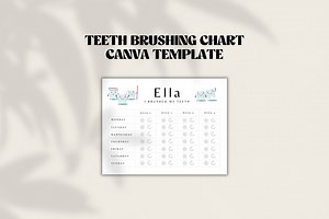 Teeth Brushing Reward Chart | Teeth Brushing Chart Printable | Brush Your Teeth | Tooth Brushing Chart | Kids Reward Chart | Routine Chart - Etsy Canada