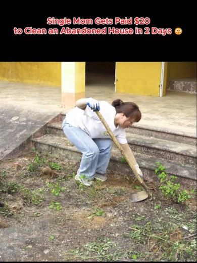 Single Mom Paid $20 to Clean Abandoned House in 2 Days