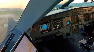Airbus A320 takeoff from Zurich | Just Planes