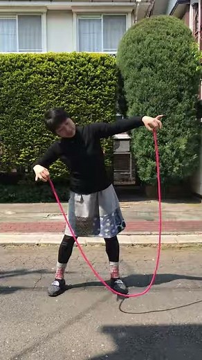 新体操 ロープ ふり基本