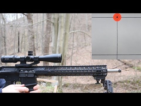 Aero Precision M5E1 - First Shots (AR-10)