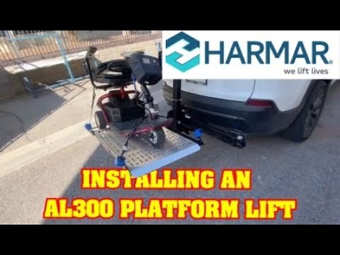 Vehicle Lift Install | Harmar AL300 External Power Scooter & Wheelchair