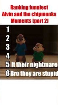 Ranking funniest Alvin and the chipmunks the road chip moment (part 2)