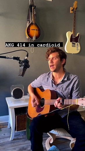 We’re all about audio solutions that help you create and save time! Watch how audio engineer Lucas Paul Petrucci positions the C414 XLS in cardioid to capture an acoustic guitar and vocal session. 👏🏼 📷 lucaspaulpetrucci (IG) 🎶 Death Cab for Cutie #AKG #AKGC414 #AKGMicrophones #RecordingTechniques | AKG