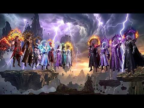 BTTH - War Begins: Alliance vs Hall of Souls! Xiao Yan and 10 Saints Vs 7 Dou Sheng!