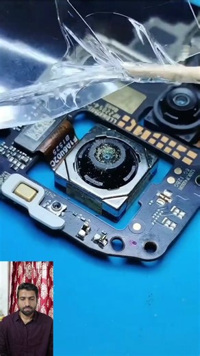 Fixing phone camera issues can be tricky! 🛠️ First, gently apply adhesive around the camera module. Make sure it's secure. 🤳 Then, reassemble and test your camera. Happy snapping! 📸 #PhoneRepair #reaction #trendingsong #mobiletips | Srk King