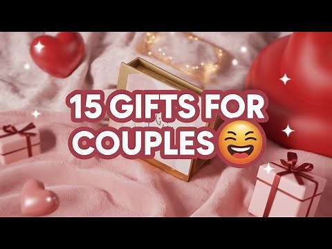 15 Thoughtful Gift Ideas for Couples ❤️ Perfect Presents They’ll Both Love. #giftforcouples