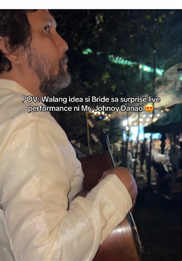 Surprise Live Performance by Johnoy Danao at Agritourism Park