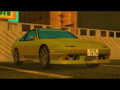 GTA SA - Nissan 180SX | Skins Mods PC/Android