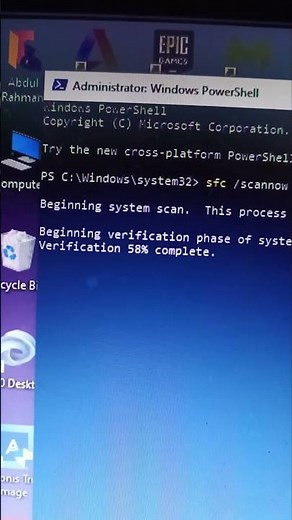 How to fix the corrupted files in OS?