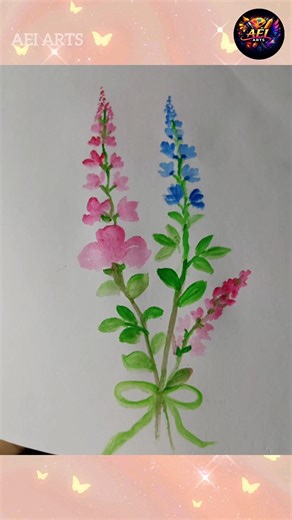 Amazing Flower Art Tutorial 🌸 | Easy DIY Flower Drawing for Beginners | #art #viral #shorts #reels