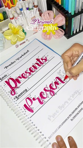 Calligraphy tutorial for beginners #handwriting #lettering #calligraphy #art #artist #shorts #craft