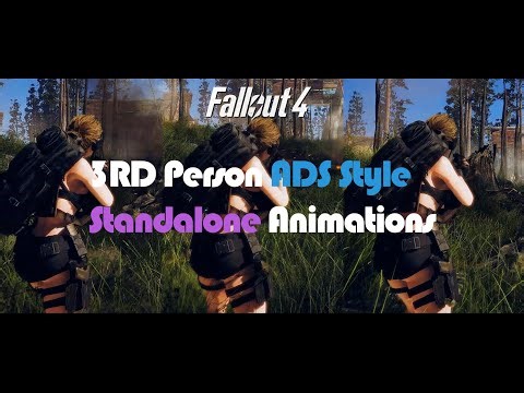 FALLOUT MOD I 3rd Person ADS Style Standalone Animations