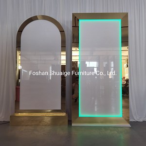 [Hot Item] Event Furniture Royal Acrylic PVC Arch for Wedding Party Decoration