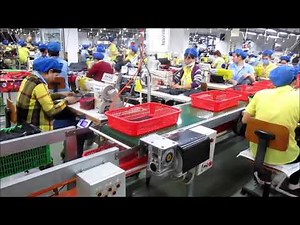 One piece flow line (OPF), Automation, conveyor