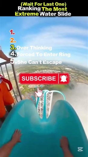 Ranking The MOST EXTREME Water Slides You Won’t Survive 😳