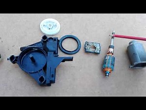 Octavia II praví stahování okna motor