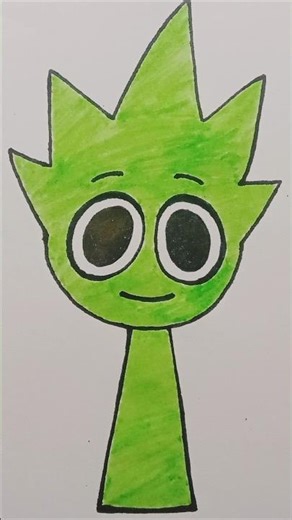 Sprunki Oc Lime OWAKCX Drawing #sprunki #incredibox #incrediboxsprunki