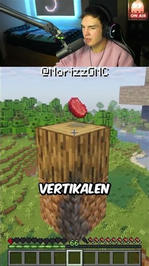 MORIZZGMC ALMOST DIES IN MINECRAFT JUMP AND RUN?!!...🤨