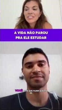 A VIDA NÃO PARA PRA VOCÊ ESTUDAR