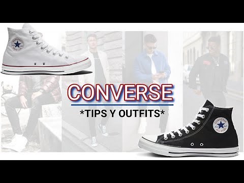 *how to WEAR AND COMBINE ★ CONVERSE* men...➲+100 OUTFITS (white, black converse, long boots...)