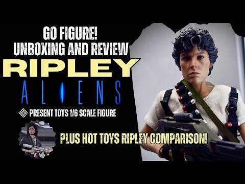 PRESENT TOYS RIPLEY ALIENS FLIGHT OFFICER SIGOURNEY WEAVER 1/6 SCALE FIGURE UNBOXING AND REVIEW